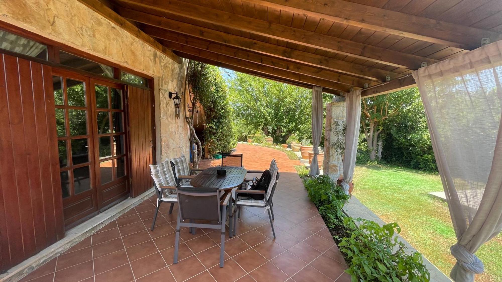 Villa Skine With Private Pool And Garden La Canea Exterior foto