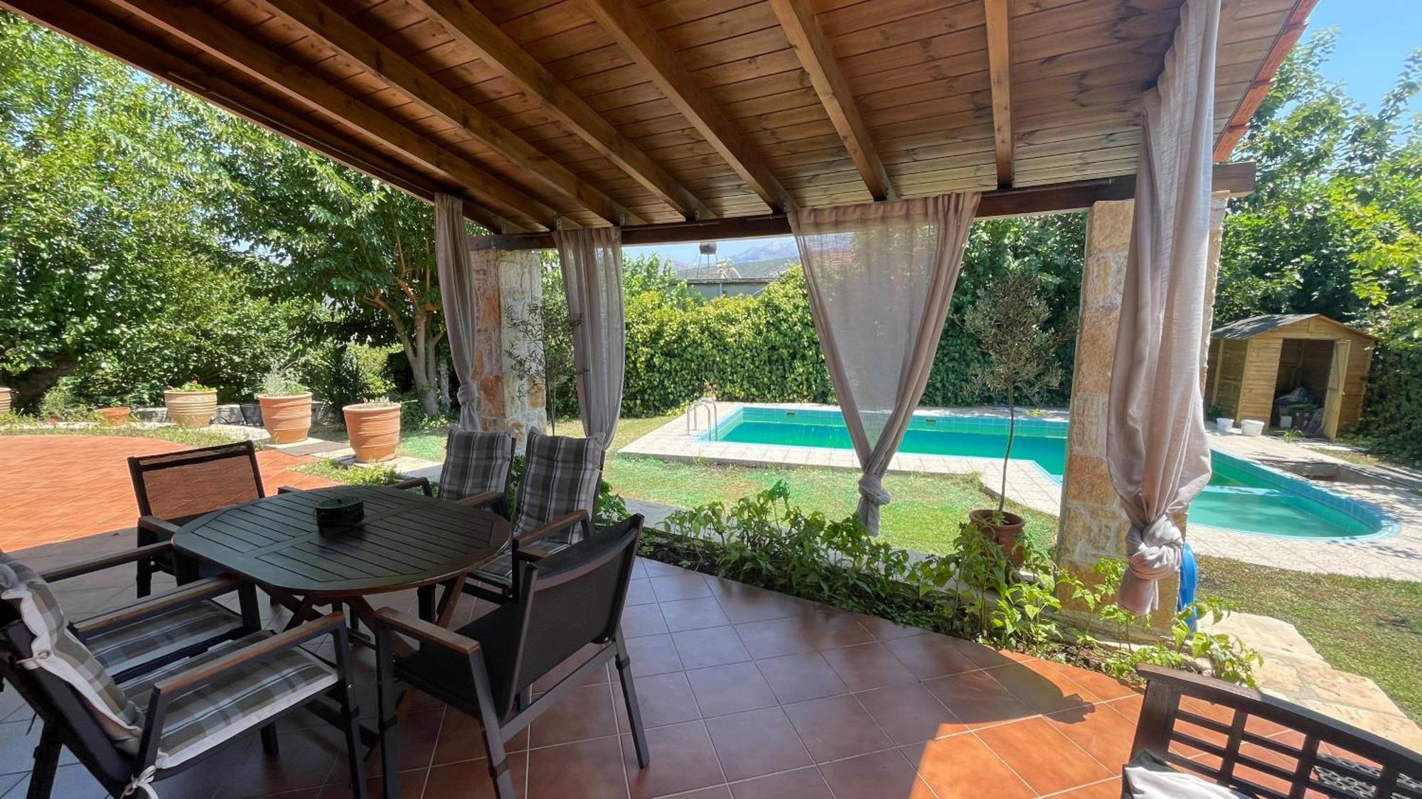 Villa Skine With Private Pool And Garden La Canea Exterior foto